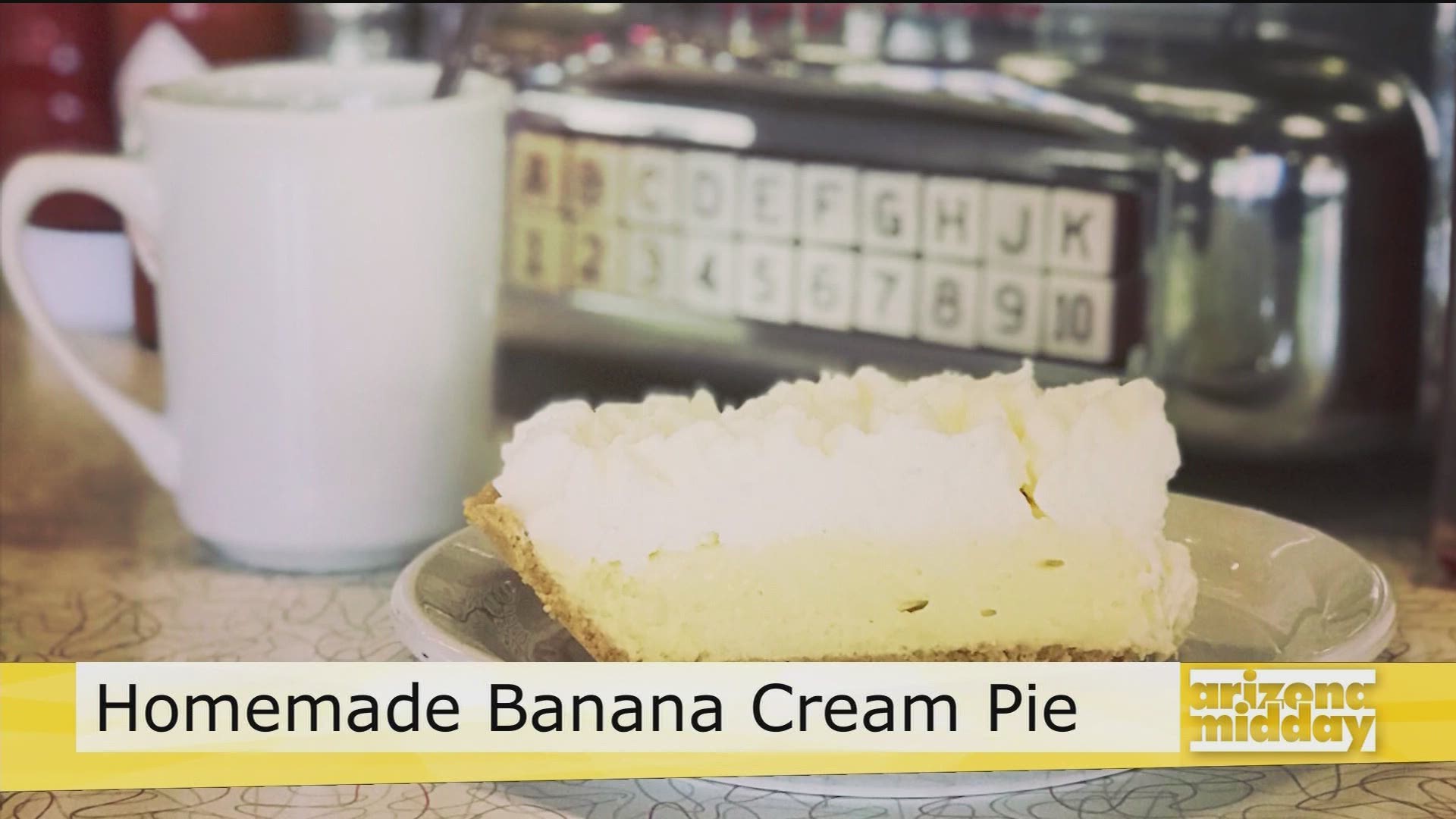 Jen Chase from Chase's Diner shows us how to create their version of Banana Cream Pie