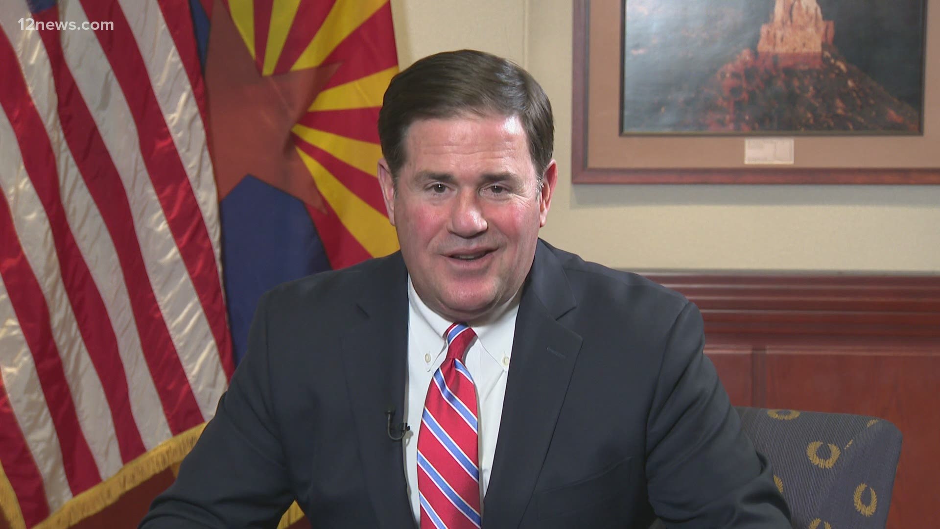 Arizona's Governor Doug Ducey answered 12 News viewer's questions about his decision to open occupancy levels in restaurants and the state's education system.