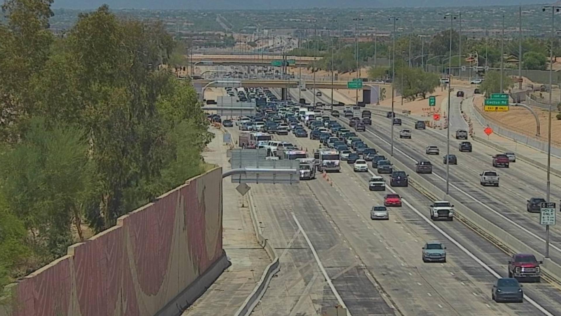 ADOT: Crash on Loop 101 SB near Shea Boulevard | 12news.com