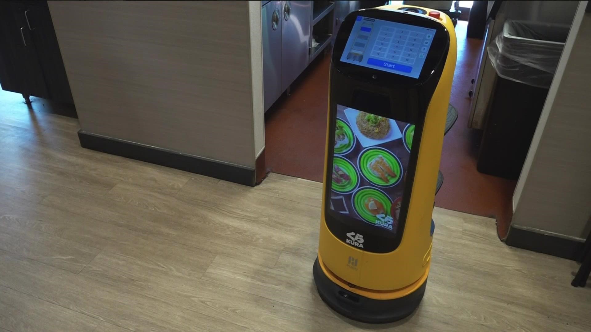 One Valley restaurant explains why they've begun to use mobile robots to help serve their customers.
