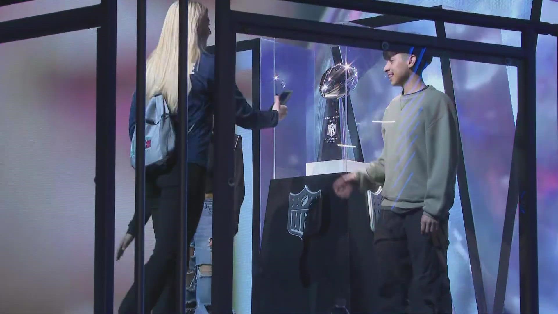 The Super Bowl Experience is open for fans to attend at the Phoenix Convention Center.