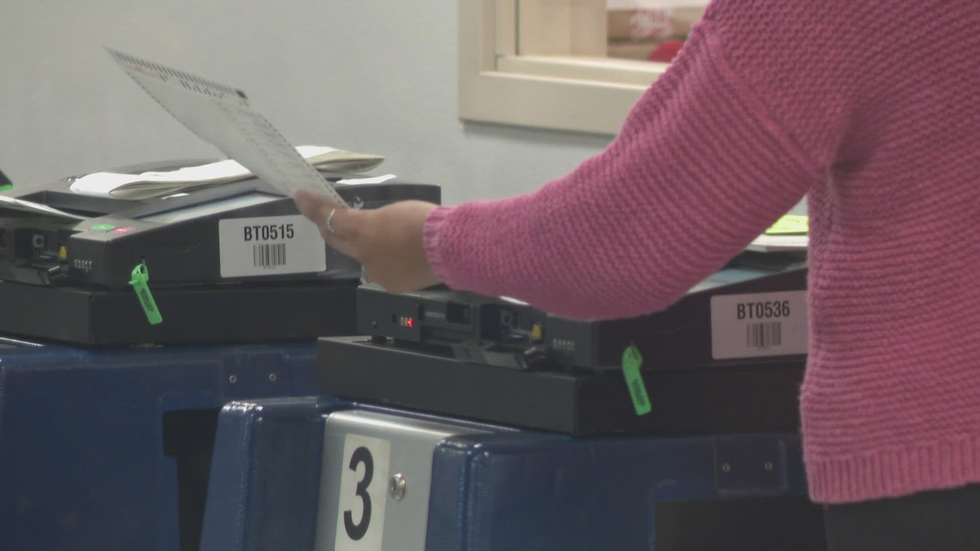 More than 2,500 ballots were tabulated and the results were deemed a 100% match by both Republican and Democrat observers.