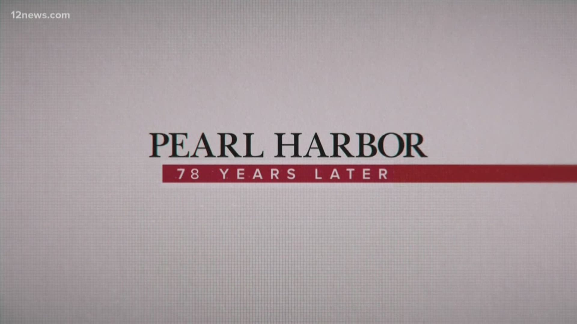 It's been 78 years since the attack on Pearl Harbor.