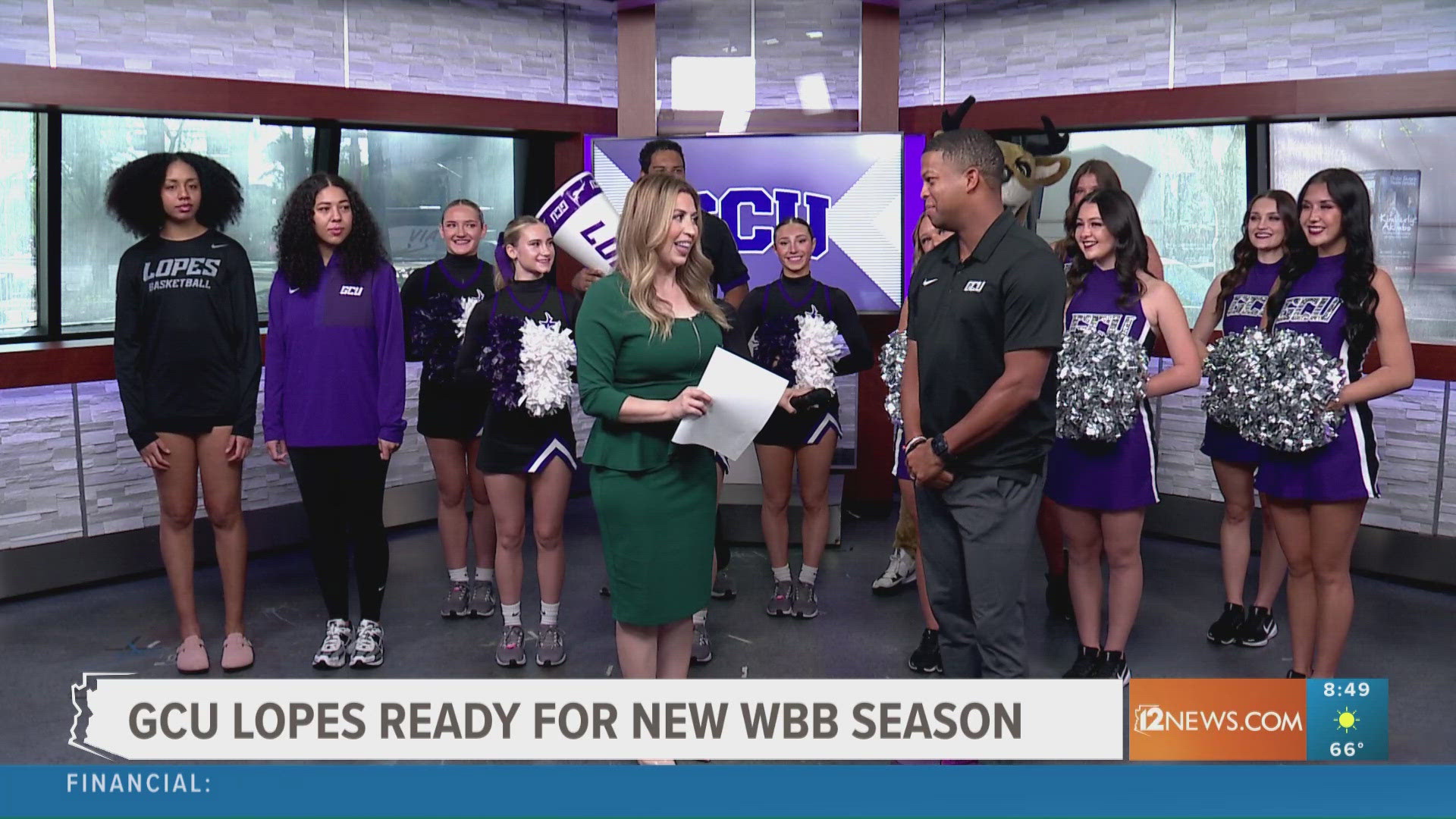GCU Women's Basketball Head Coach Winston Gandy spoke with 12News about the upcoming season.