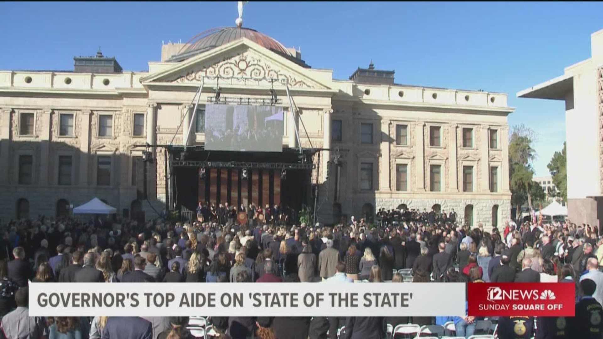 The governor's chief of staff, Daniel Scarpinato, says the 'State of the State' speech will focus on public education, public safety, infrastructure, and rural AZ.
