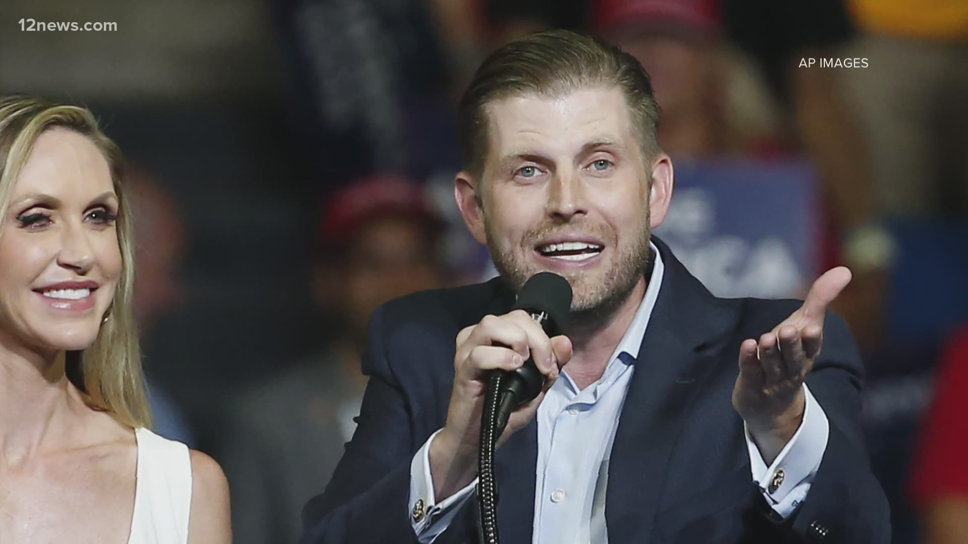 Eric Trump will be the latest member of the Trump campaign to visit the Valley on Wednesday. Team 12's Trisha Hendricks has the latest.