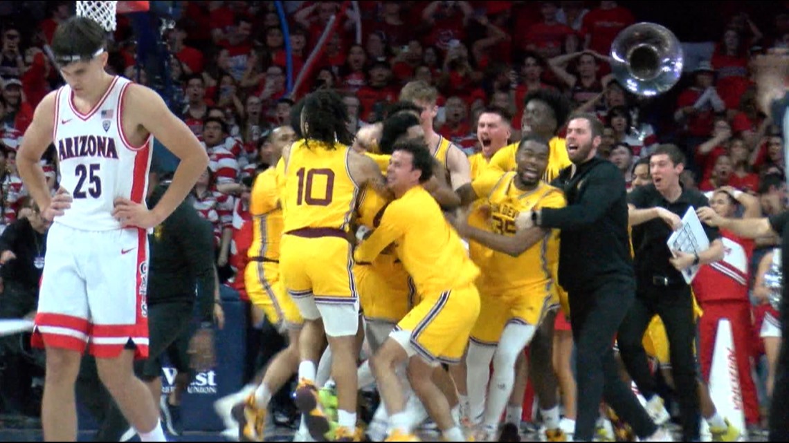 Men's basketball shocks Arizona State on buzzer-beater at Pac-12 Tournament