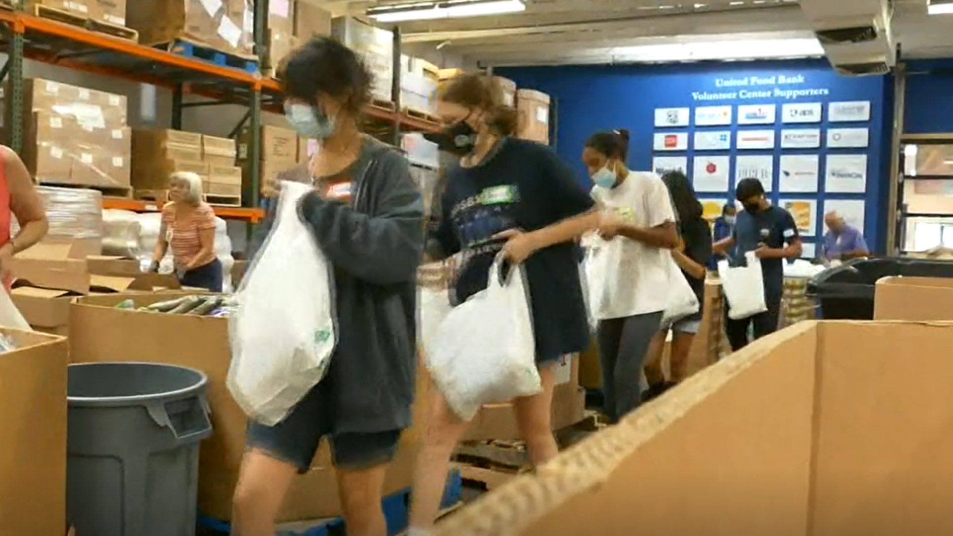 Kids who would usually miss meals during the summer months were fed thanks to the generosity of the 12 News community.