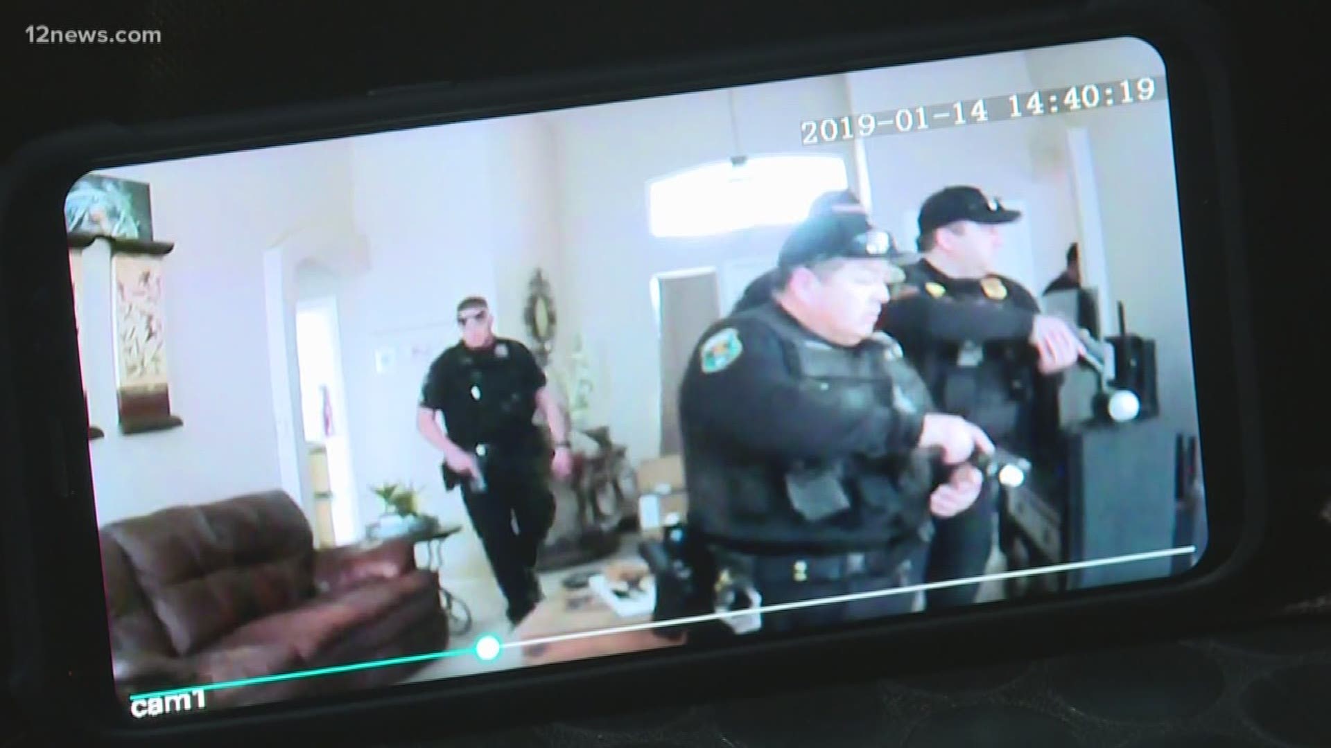 Police swarmed a Glendale man's home while he was streaming live on YouTube due to a prank call. The man plans to reach out to city leaders for better vetting of calls.
