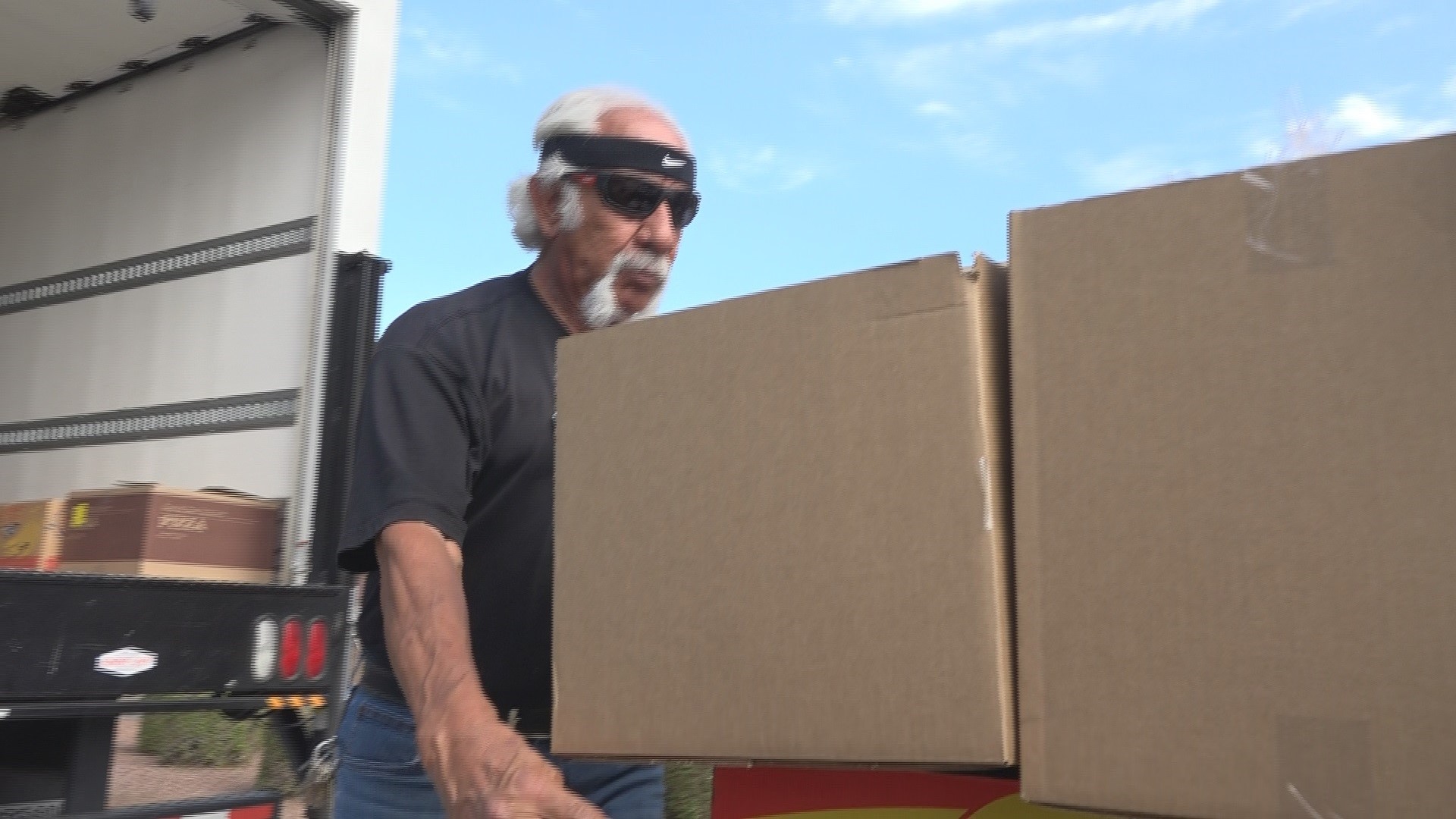 Ragu Razo, known as 'Ragu the Plumber', works with The Salvation Army, rescuing food that's still good from stores to feed people and families in Mesa.