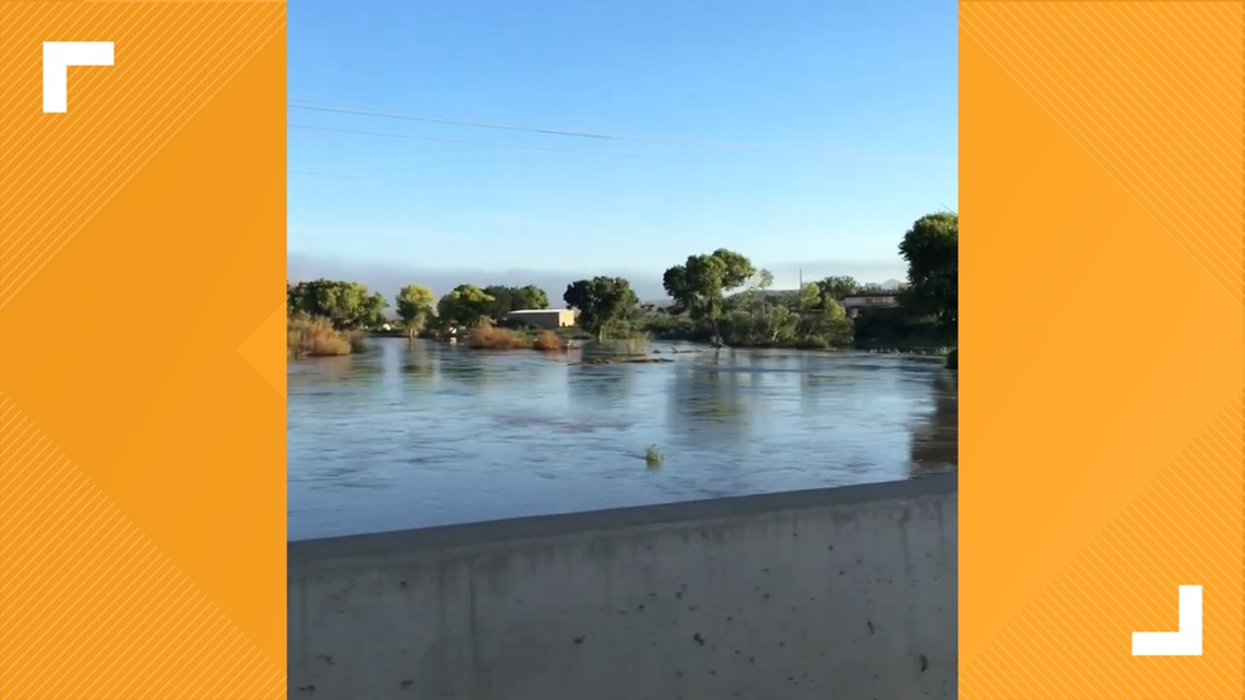 Banjir Sungai Gila mendorong evakuasi di Duncan