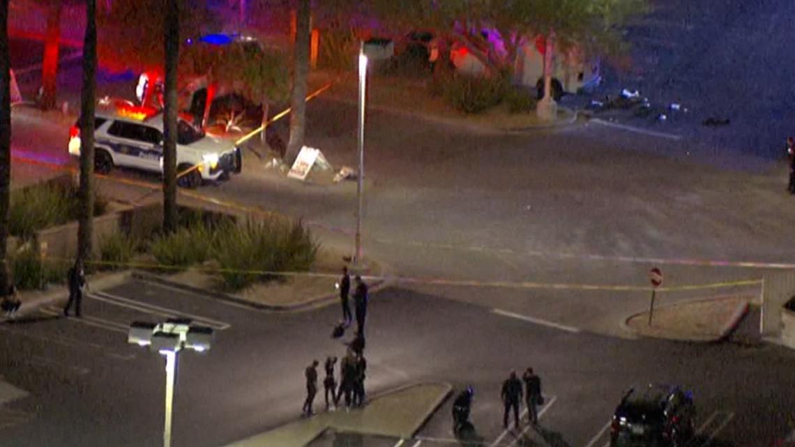 Accident involving motorcycle and pedestrian in Phoenix: 2 injured