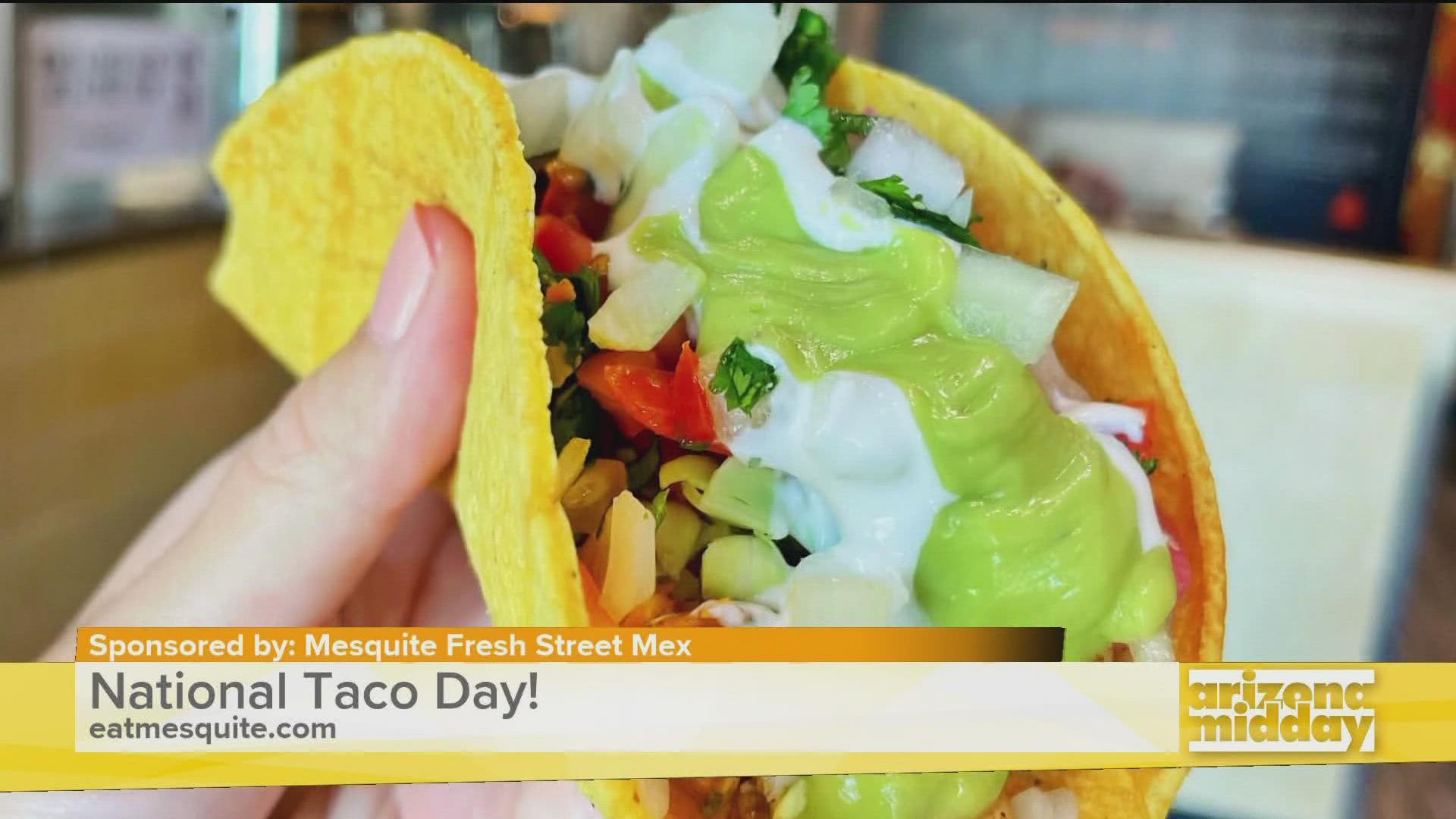 Mesquite Fresh Street Mex showed us how to make delicious tacos in our Arizona Midday kitchen.