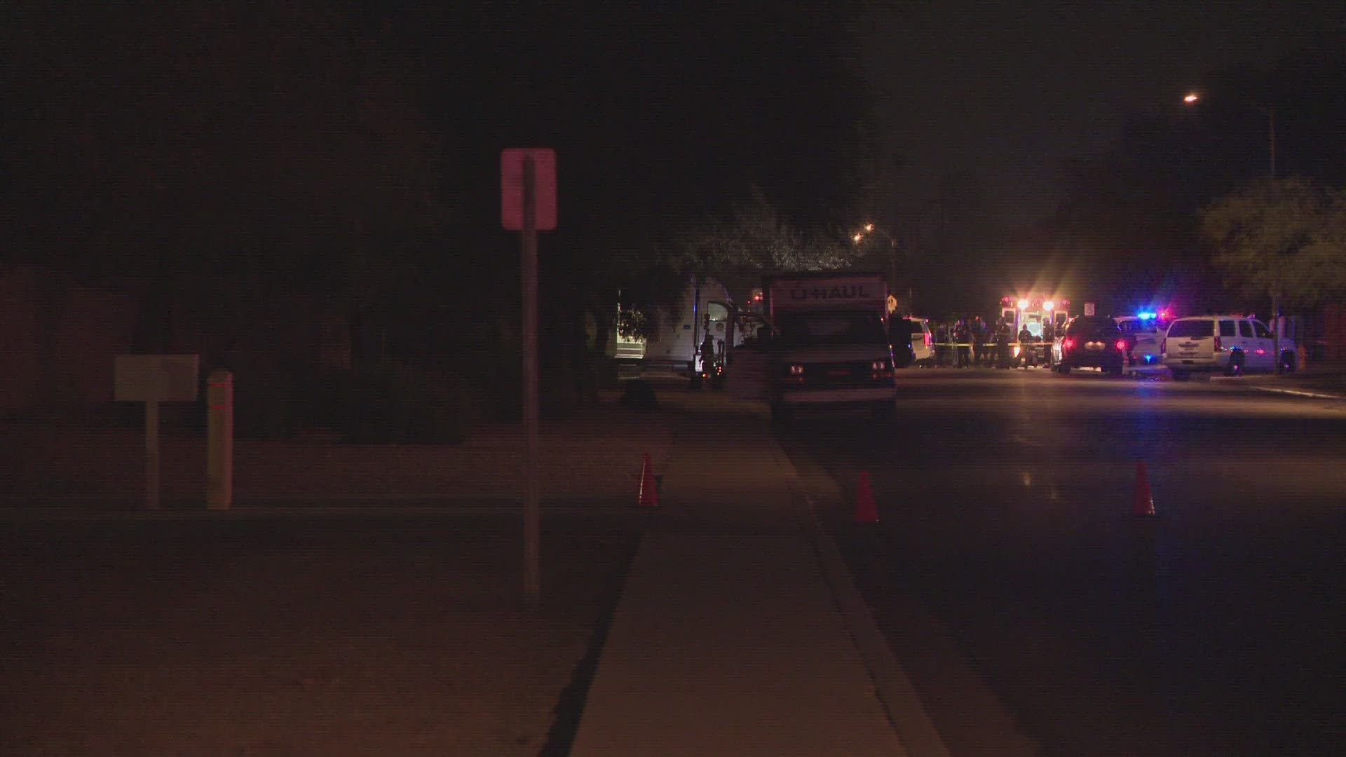 Police said the pipe bombs were found in the area near 39th Avenue and Cactus Road.