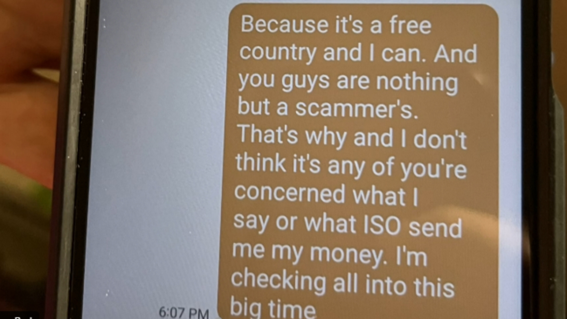 For one Valley resident, a scammer pretended to be from Publisher's Clearing House.