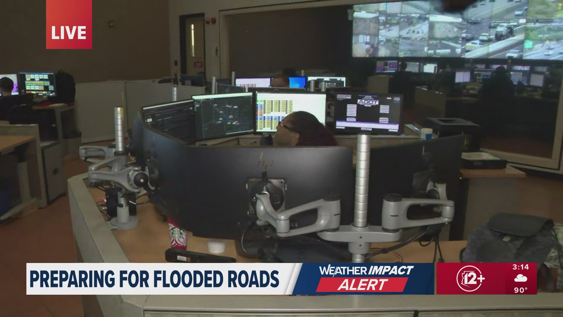 The Valley is bracing for a long weekend of storms. Here's how and DPS are working to keep drivers safe on the roads.