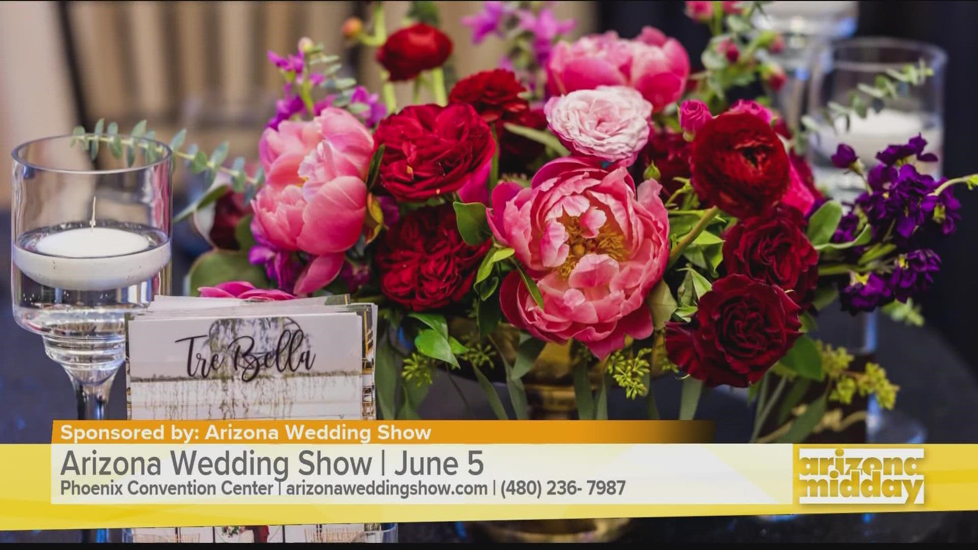 Stephanie Gatzionis, with The Arizona Wedding Show, gives us a look at the new additions we can look forward to happening June 5th at the Phoenix Convention Center