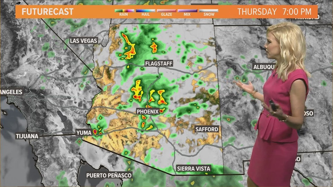 Cuaca Arizona: Pembaruan badai terbaru untuk 18 Agustus