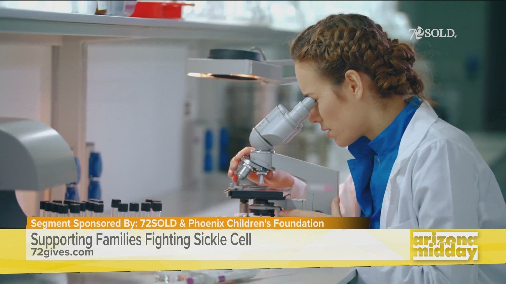 Destry learns more about Sickle Cell from Dr. Sanjay Shah of Phoenix Children's Hospital. Find out how 72Sold is helping raise funds and awareness of the disease.