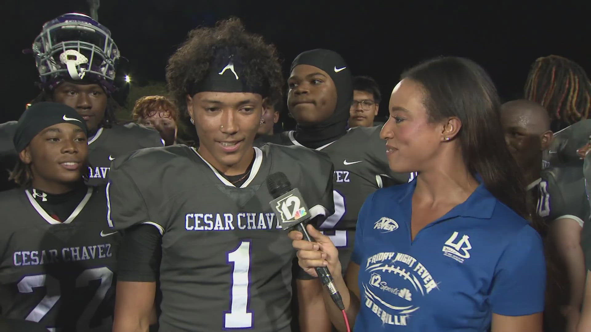 After Cesar Chavez beat Camelback, 12Sports journalist Lina Washington spoke with the Champions' Mason Penrod and Nevin Reed.