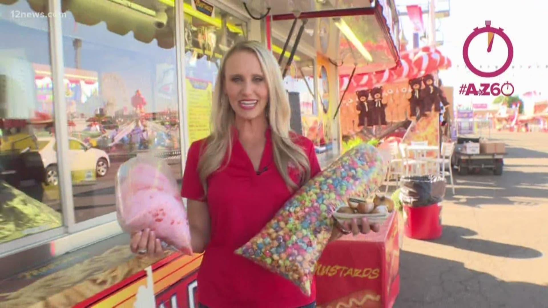 The food is always a highlight when visiting the Arizona State Fair. 12 News shows you all the fabulous food to try out at the fair!