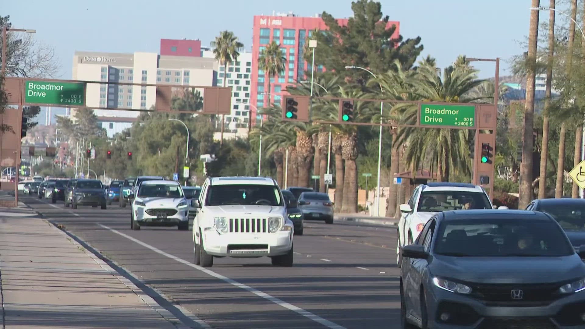 The vice mayor said Tempe will be initiating 'Operation Slow Down' this month.