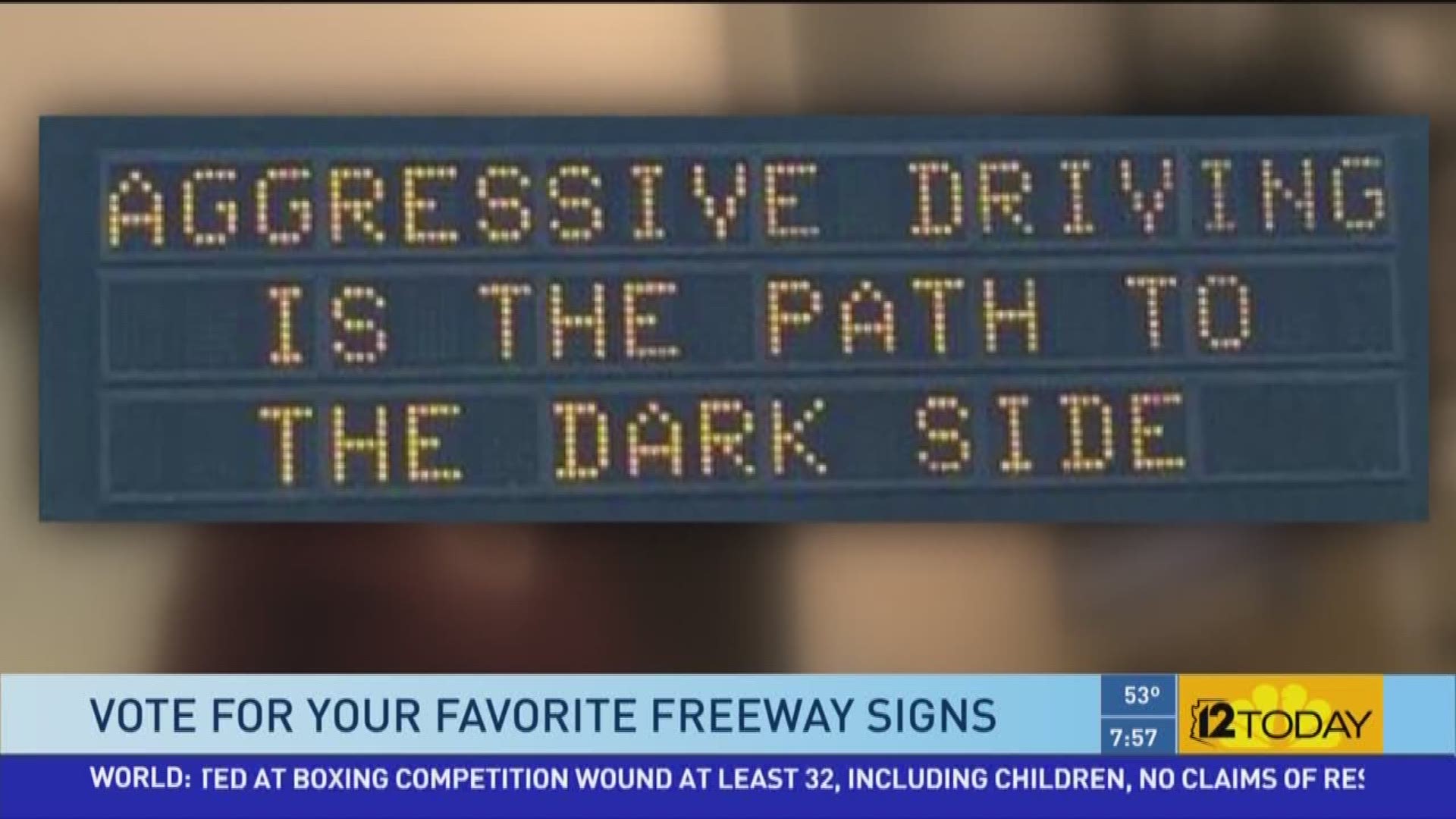 If you go to ADOT's website you can pick the agency's top 10 signs.