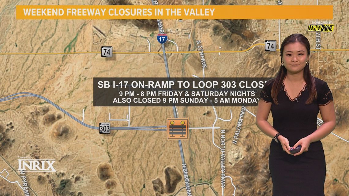 Phoenix weekend traffic Closures and detours for June 2830