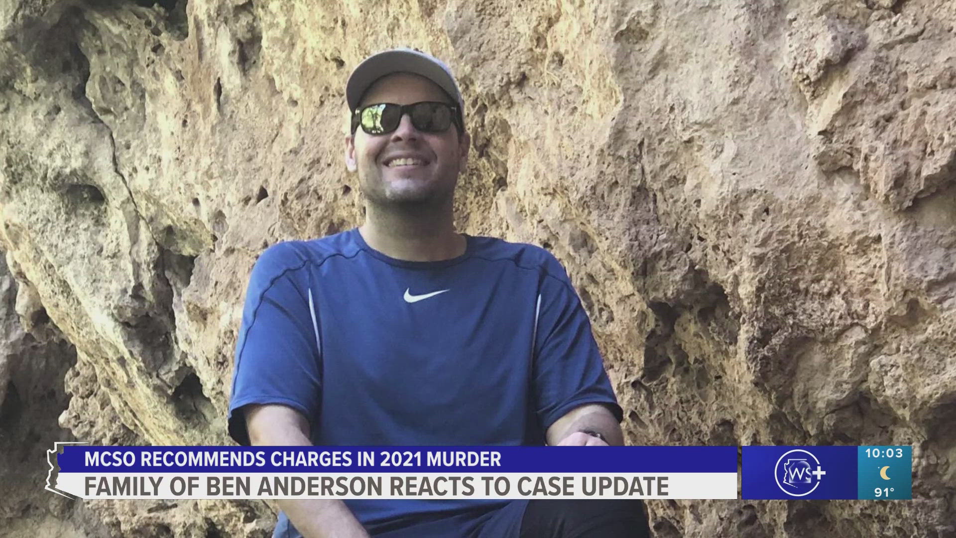Ben Anderson's body was found burned in the desert on New Year's Eve in 2021. Charges are now being recommended against two suspects.