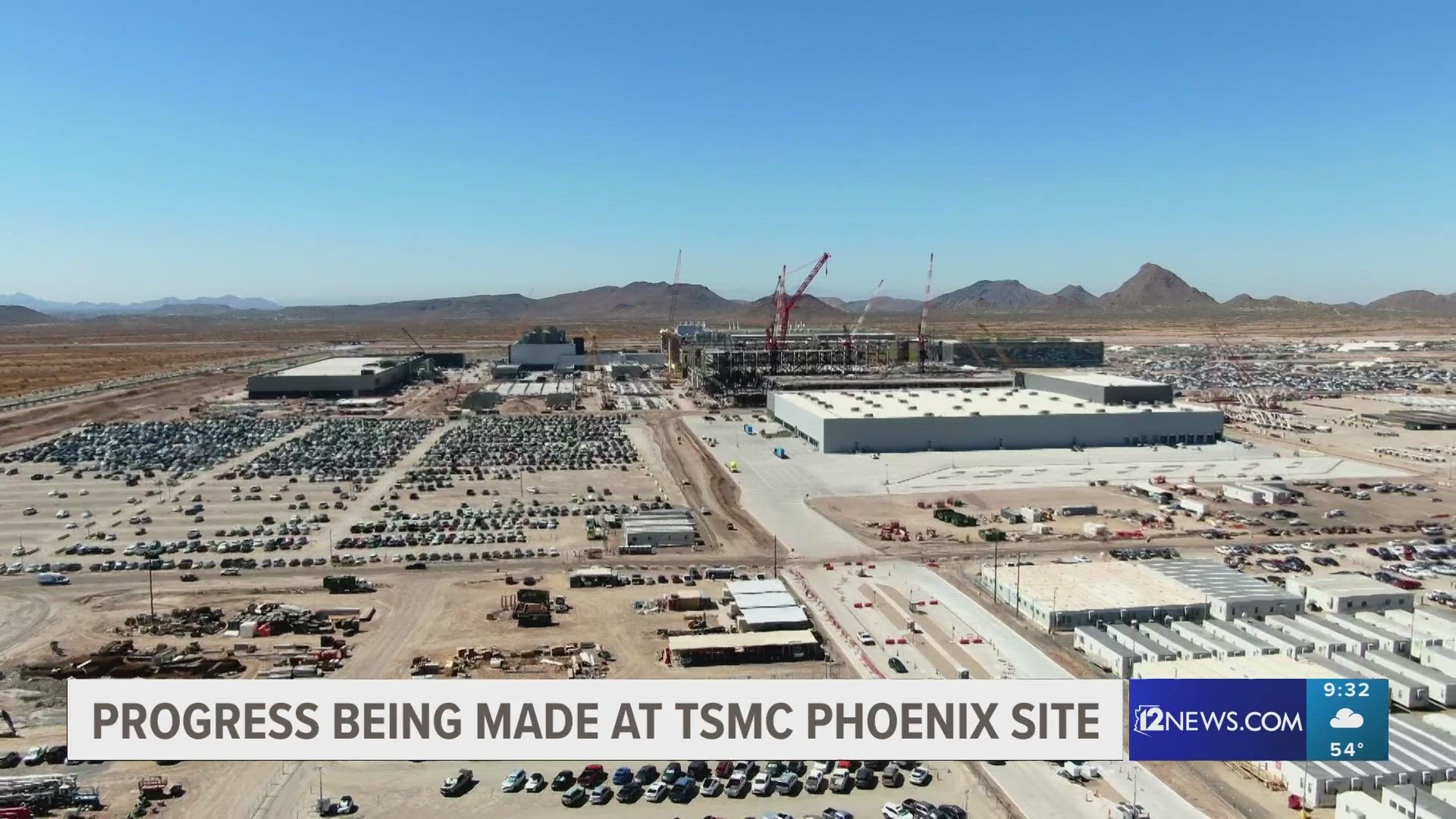 The TSMC semiconductor facility in north Phoenix is a massive undertaking for all entities involved.