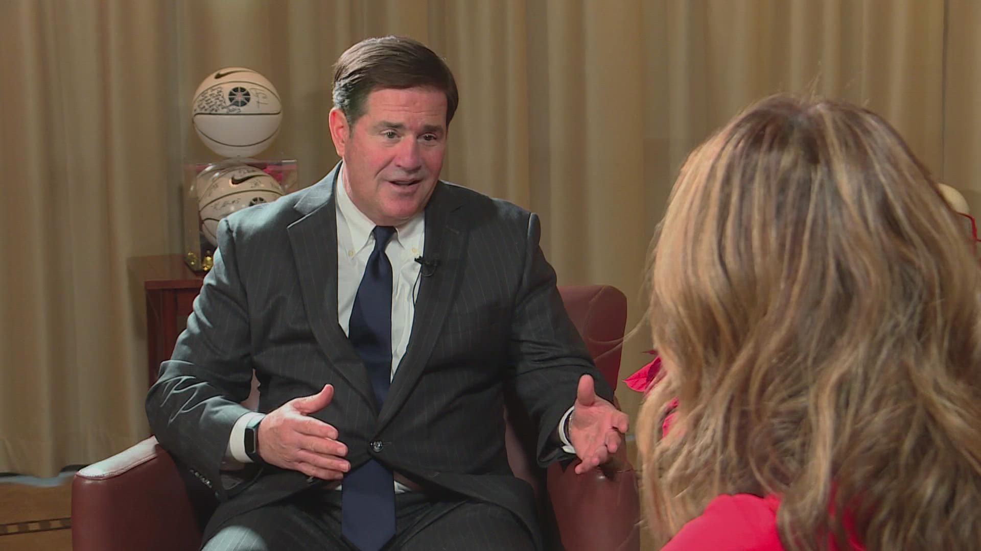 Gov. Doug Ducey sat down with 12News to look back at his eight years in office.