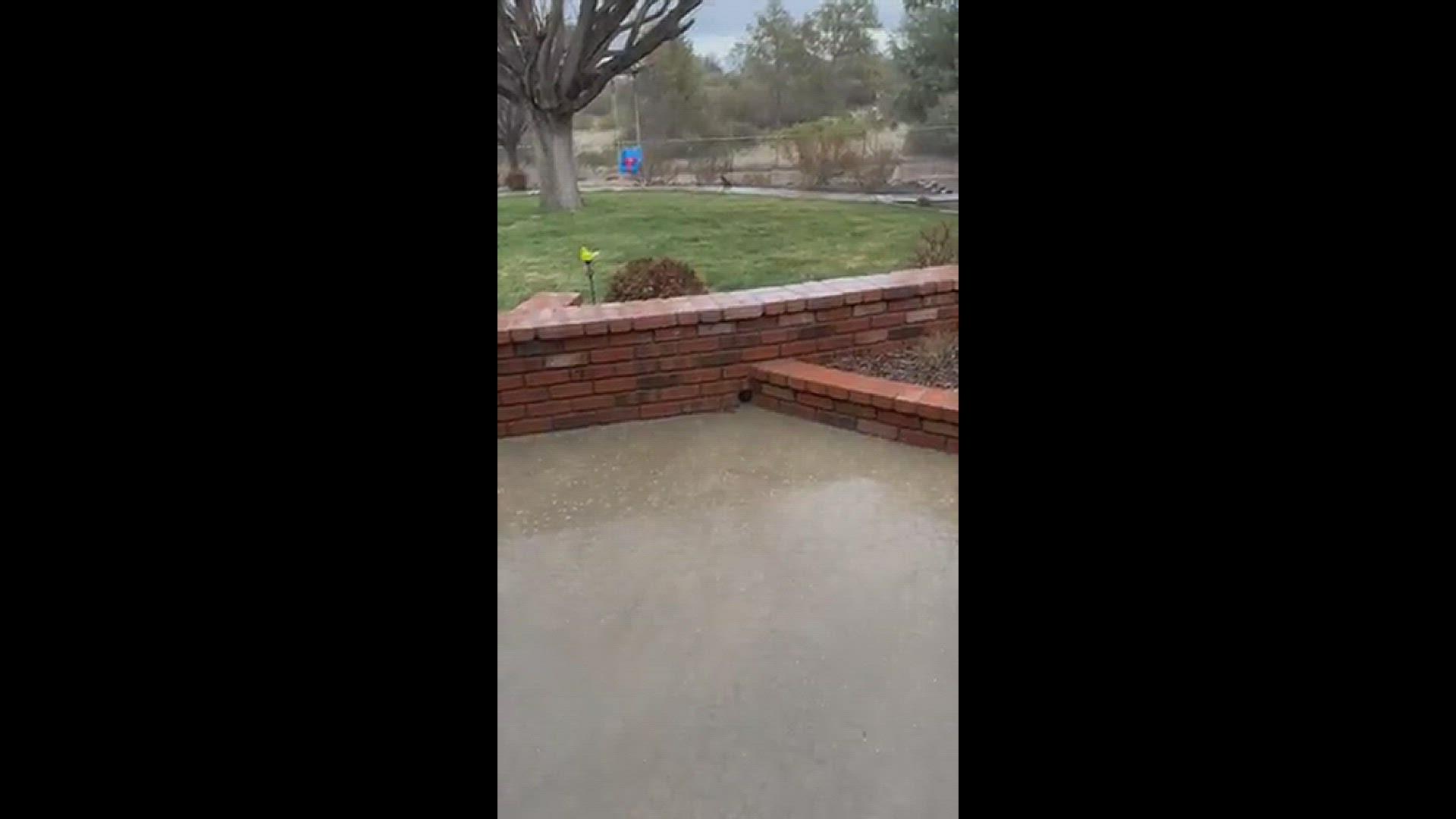Video of hail in Prescott at 5:50pm on 3-15-23.
Credit: Brad Hunt