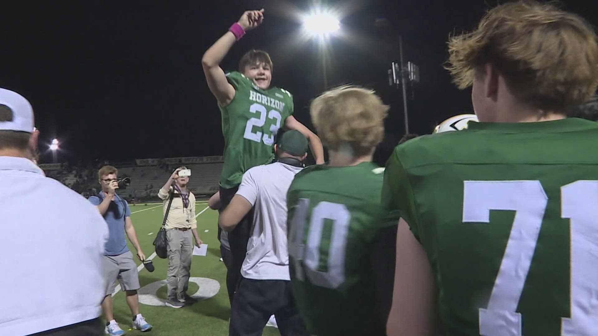 Palmer Podwika's game-winner to help Horizon beat Higley was voted the Week 9 Sweet Play of the Week! Watch the play in the video above! 