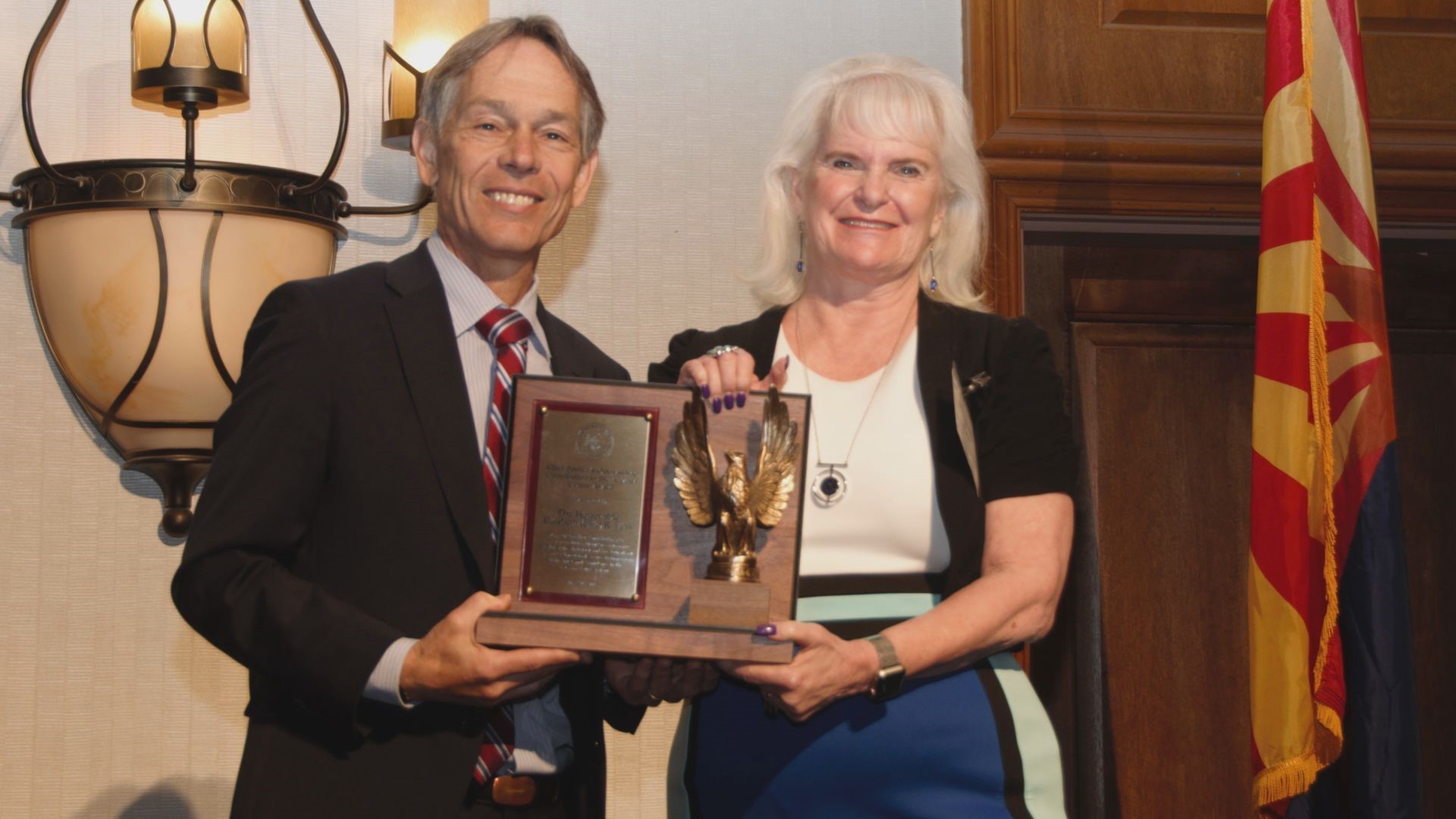 For Women's History Month we are honoring Glendale Judge Elizabeth Finn who is retiring after 42 years on the bench.