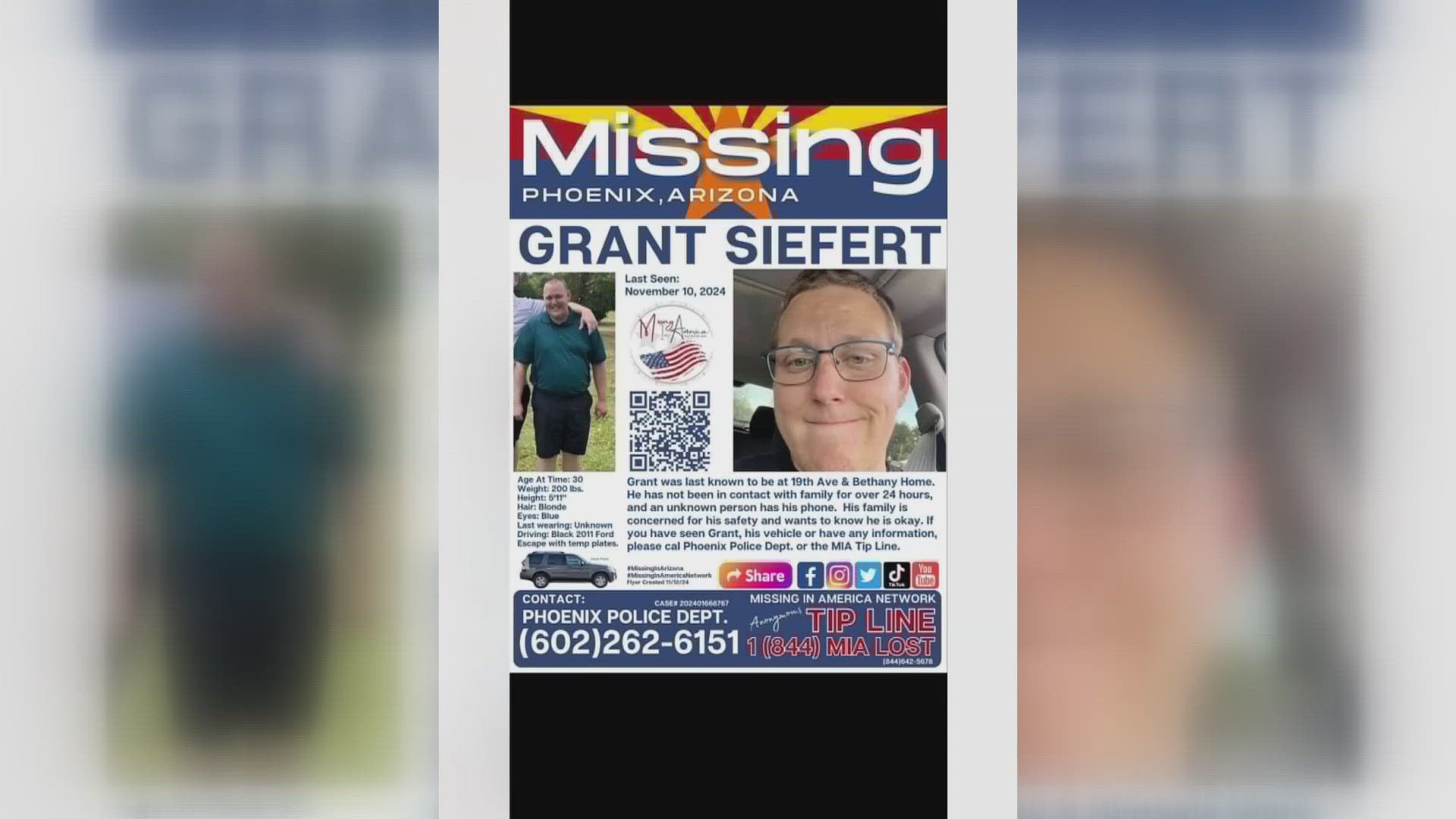 Police identified the man as 30-year-old Grant Siefert and are asking for the public's help in solving his murder.