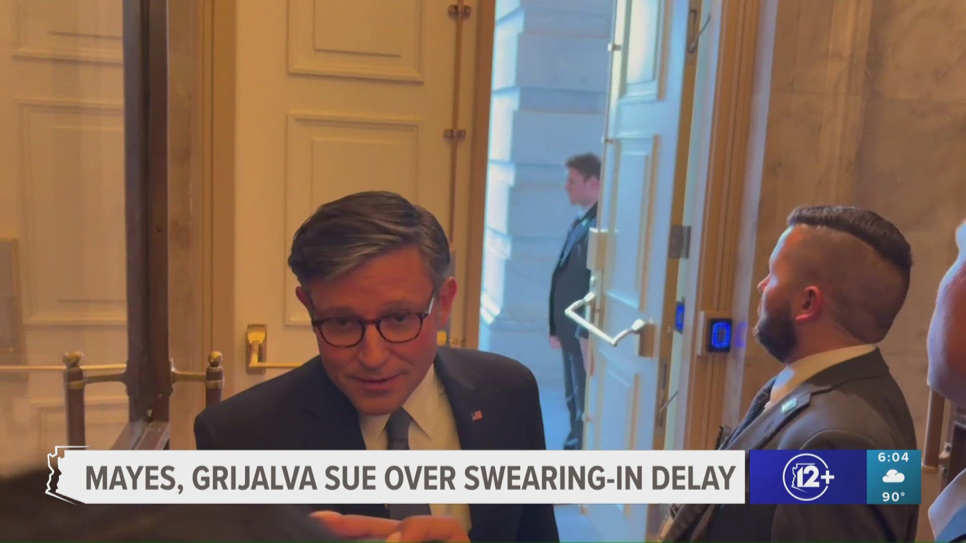Attorney General Mayes claims Arizona voters are being disenfranchised because Grijalva has not been sworn in following her election to Congress. 