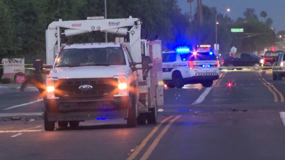 Man dead after motorcycle crash in central Phoenix | 12news.com