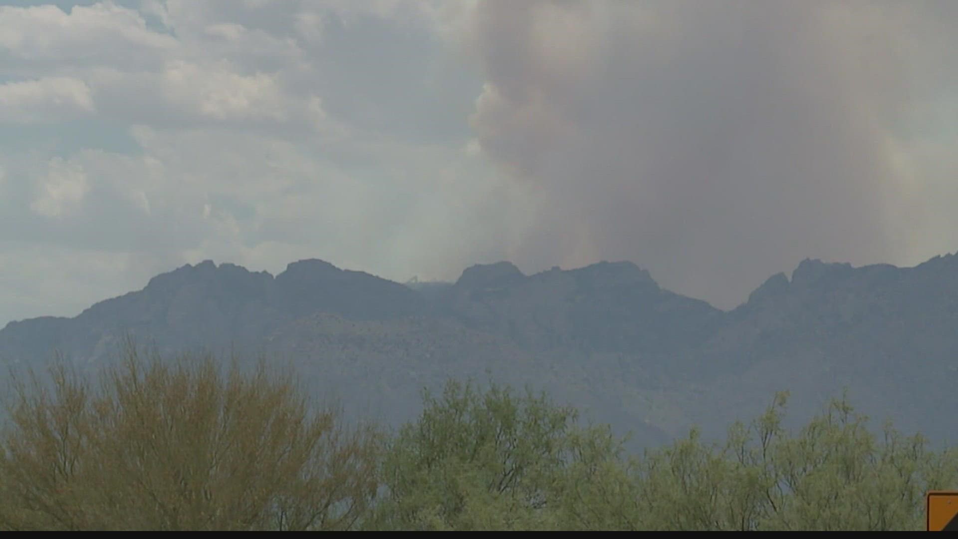The Contreras Fire has burned more than 20,00 acres and is a real challenge for firefighters. The fire has become the number one priority for wildland fires.