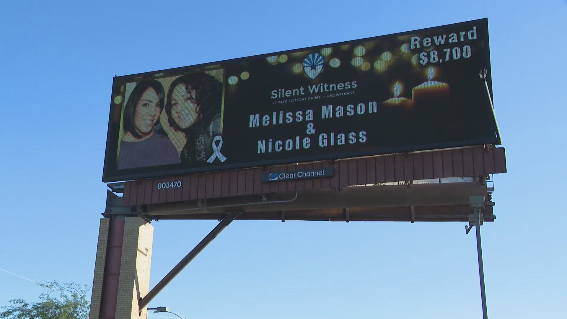 Fifteen years after Nicole Glass and Melissa Mason's unsolved murders, the family is pleading for tips to break the case.