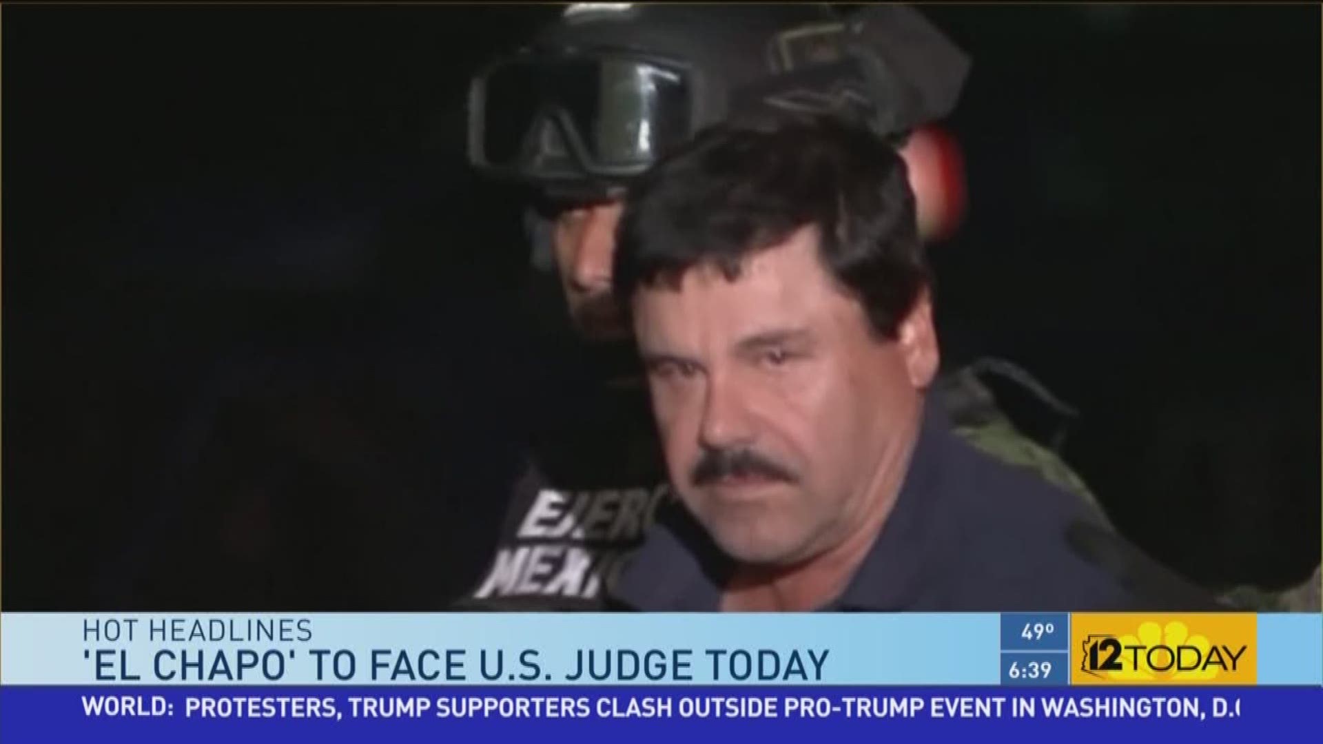Notorious drug kingpin El Chapo appeared in New York court and pleaded not guilty.