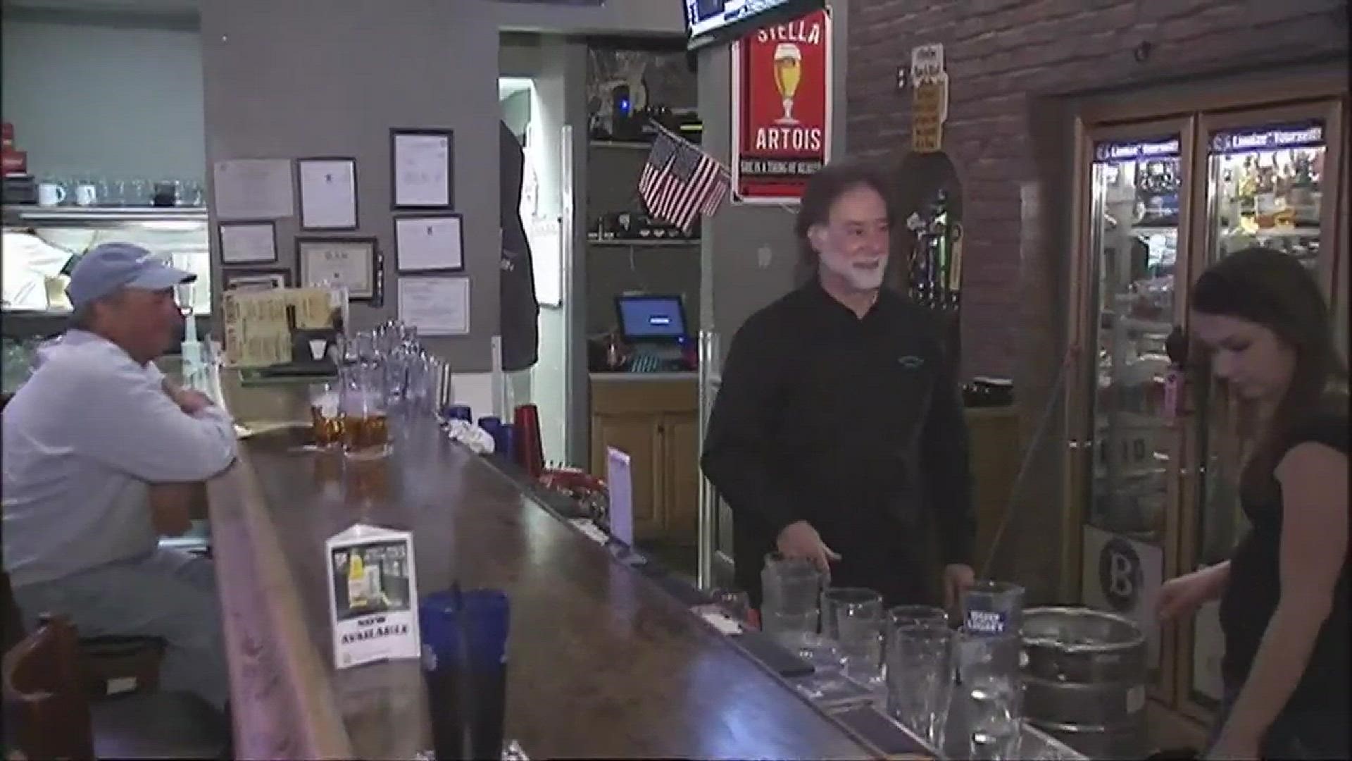 A Tucson bar owner used a Taser on a man and a woman who tried to leave without paying a $126 tab. (Video: KVOA)