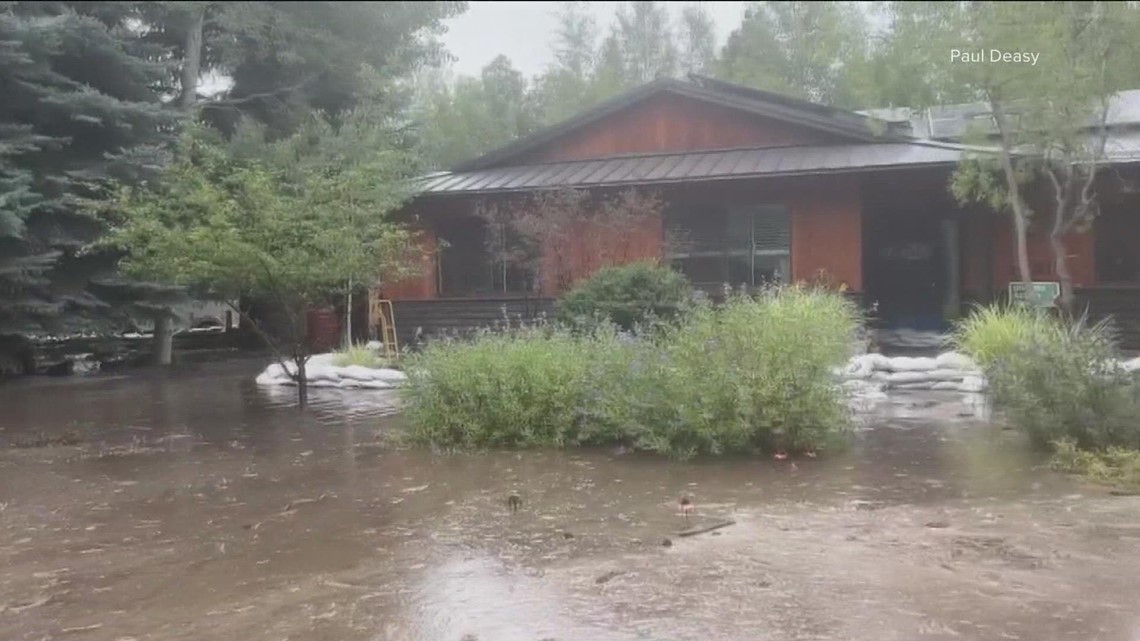 Major flooding in Flagstaff caught on video