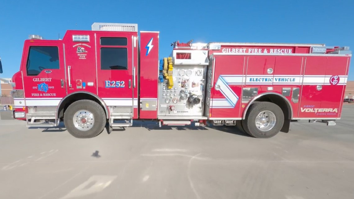 Electric fire truck in Gilbert is first in Arizona - Vimarsana News