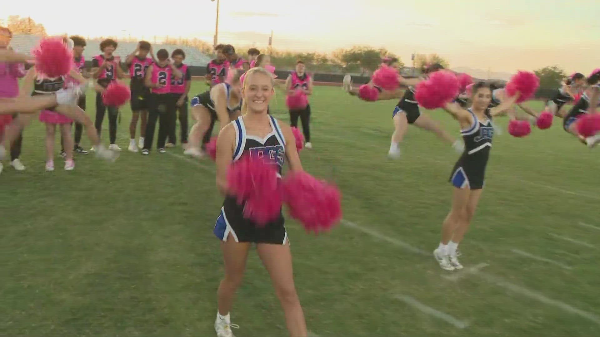 The Friday Morning Fever crew is hanging out at Canyon View High School in Waddell.