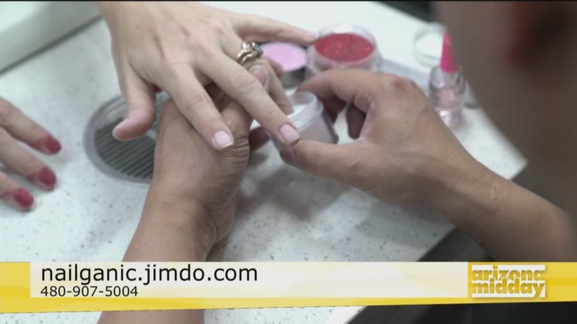 Vicky Nguyen of Nailganic Salon shows us they can give you gorgeous nails the natural way!