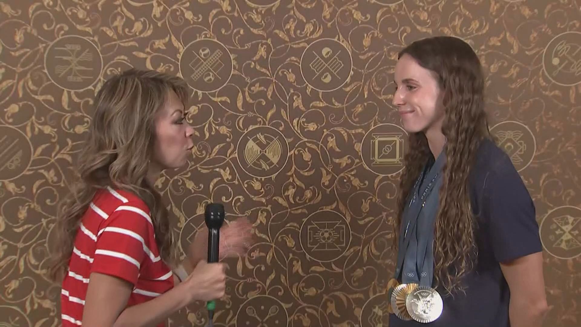 Former ASU swimmer Regan Smith talks with 12News journalist Tram Mai about her medal-winning performances at the 2024 Paris Olympics.