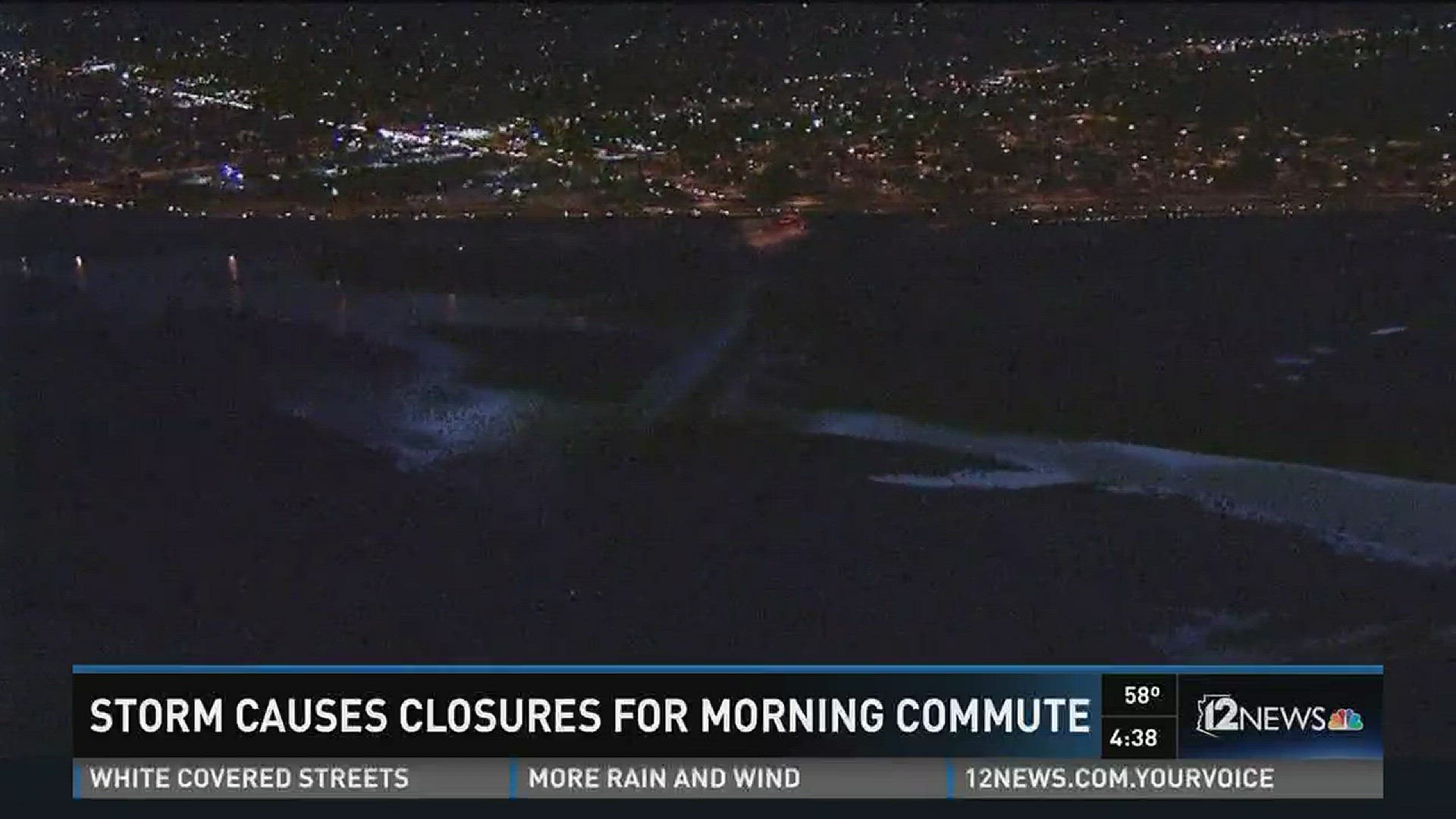 Flooded streets due to rain in Mesa is a bonus for Valley's water storage.