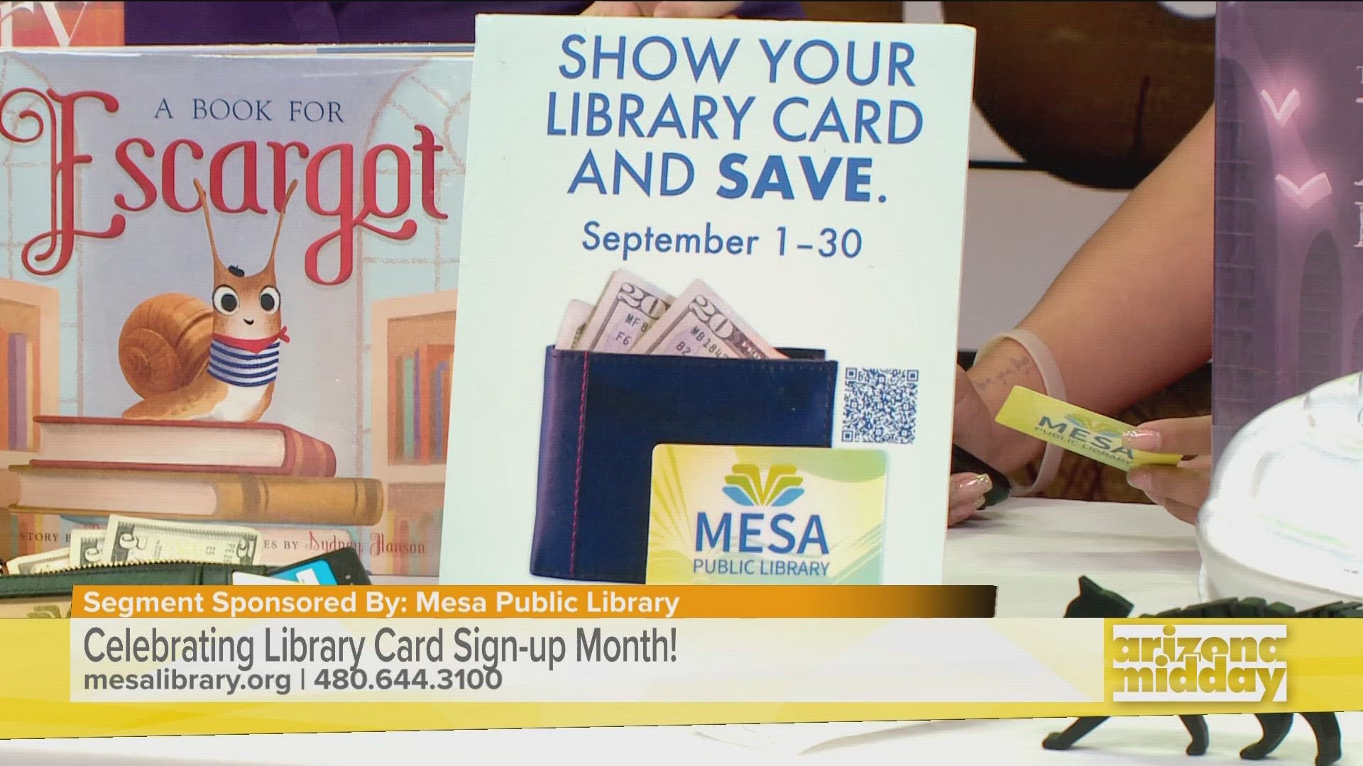 Sara Lipich with Mesa Public Library shares all the fun things you can do with a library card and how it can save you money.