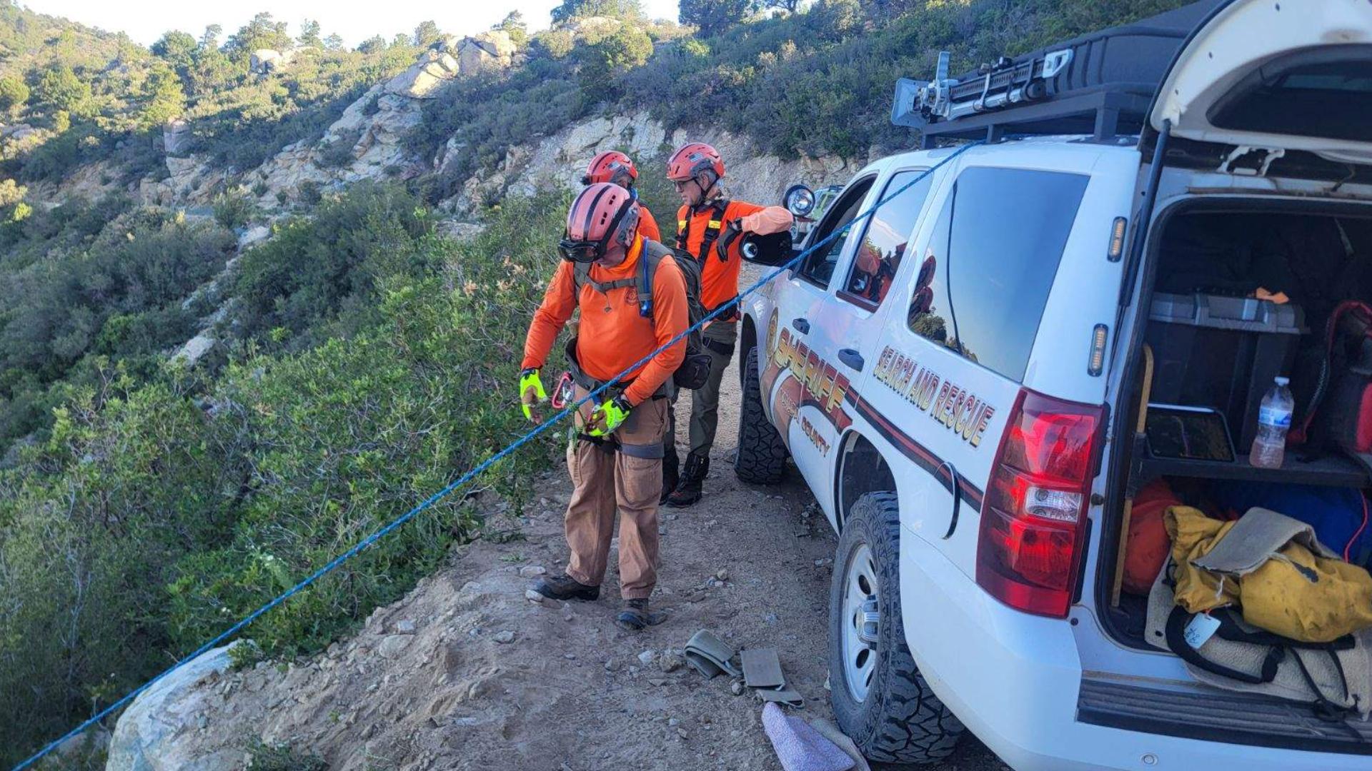 A woman driving a car in the Thumb Butte area near Prescott died after her car went off a cliff and fell about 1,000 feet. Watch the video above for more details.