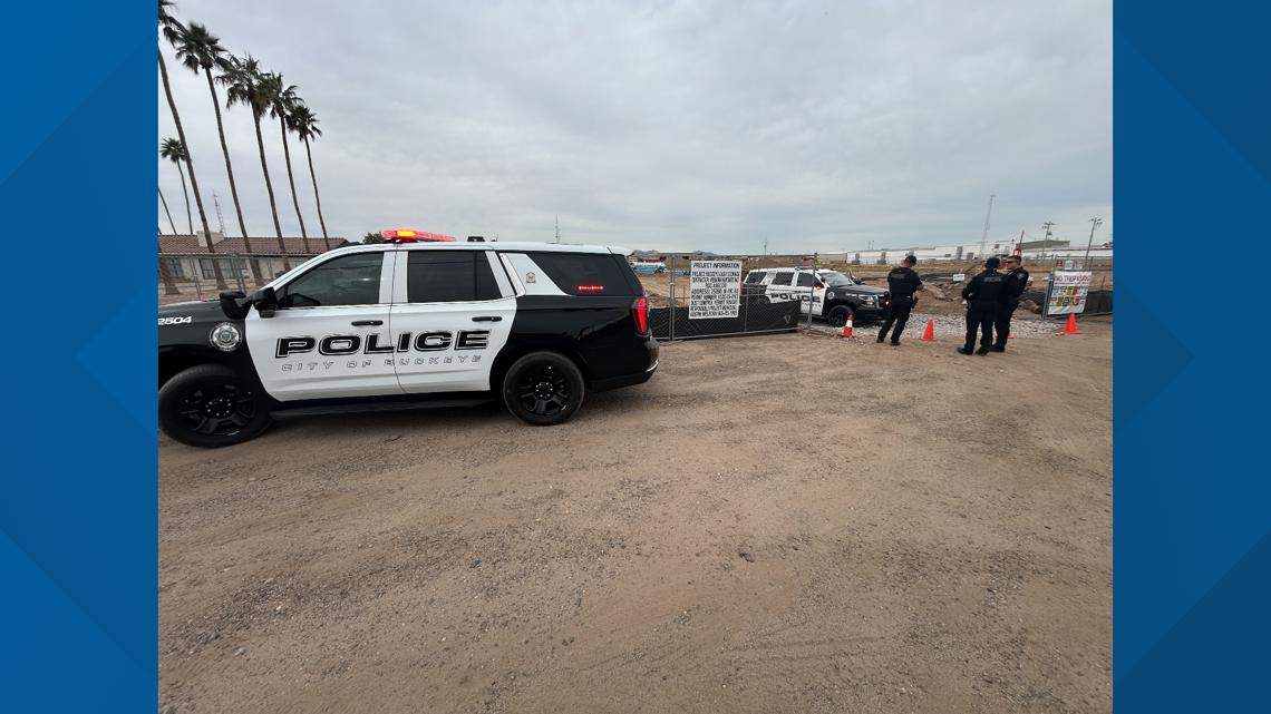 1 dead in Buckeye after being hit by construction equipment, police say